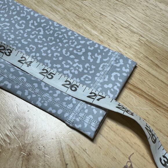 Lululemon Wunder Train High-Rise Tight 28" Leopard Daisy Starlight Gray Sz 0 NWT - Picture 11 of 11